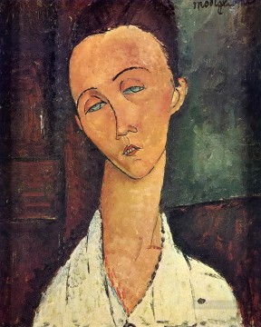 Amedeo Modigliani Painting - portrait of lunia czechowska 1918 Amedeo Modigliani